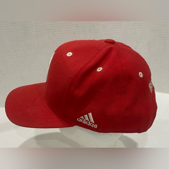 Houston Rockets Adidas Vintage Red Hat OSFM - Picture 2 of 7
